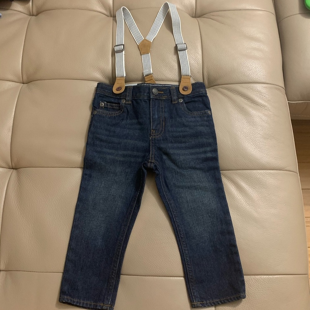 Toddler boy Suspenders